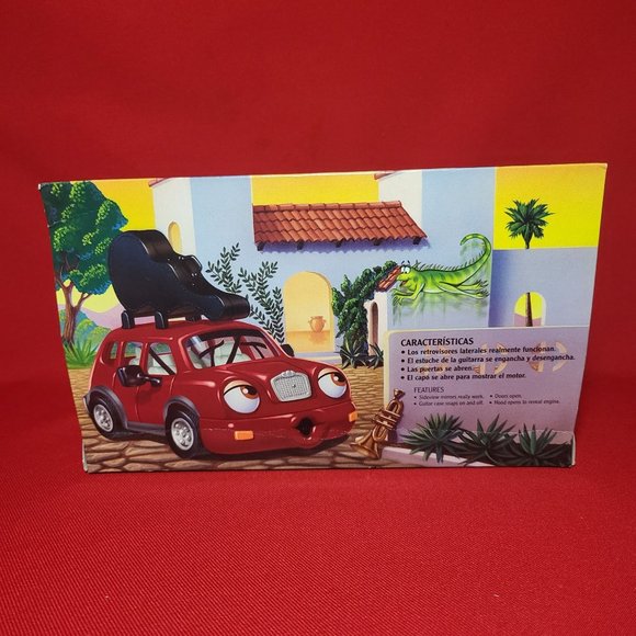 Vintage Chevron Cars Red Nando Collectible Toy Car 1999 - Picture 2 of 13